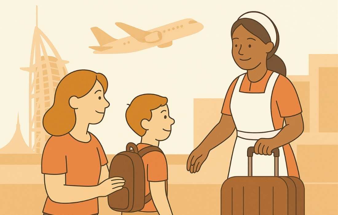 How to Legally Bring Your Nanny on Vacation from Dubai